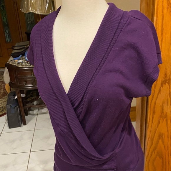 Purple blouse sweater like by Zenana outfitters size M - Picture 4 of 7